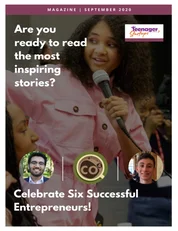 magazine cover page